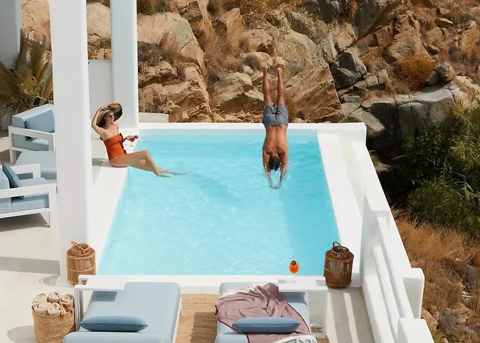 فندق Epic Blue Mykonos Houlakia (Mykonos)